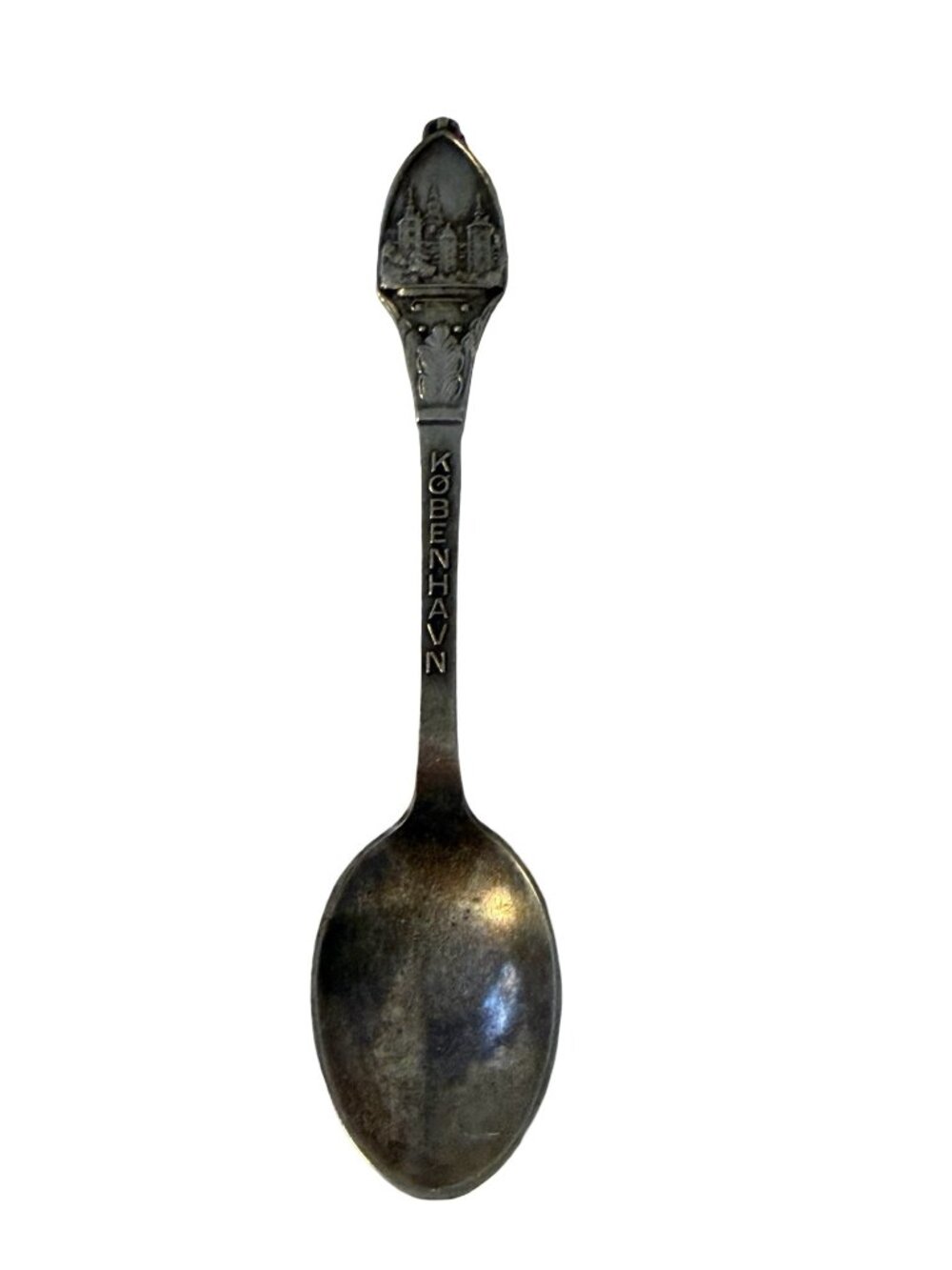 Vintage Copenhagen Denmark Kobenhavn Souvenir Spoon Prima Silverplate Scenic